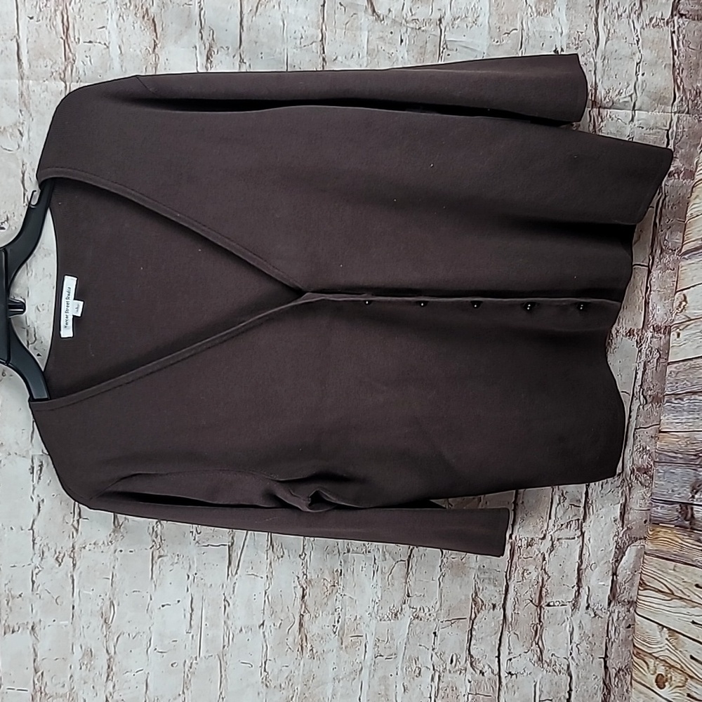 Mercer Street studio caragain sweater large nwt new with tags